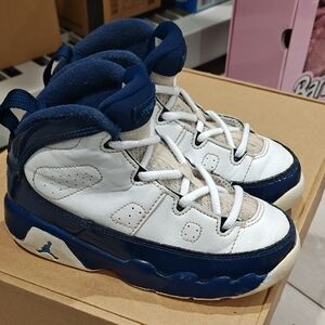 Kids Jordan 9 Retro 'Pearl Blue'